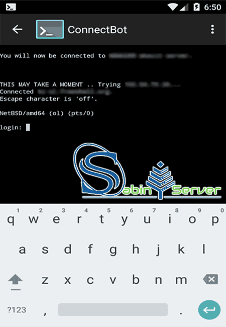 اتصال به SSH در اندروید