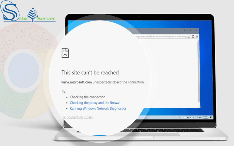 آموزش رفع خطای This site can’t be reached