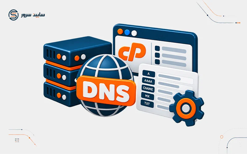 تنظیم رکورد DNS در هاست سی پنل