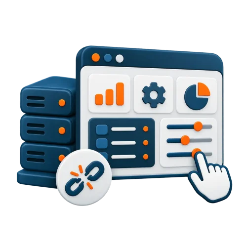 کنترل کامل بدون وابستگی به پشتیبانی و پنل مدیریت اختصاصی